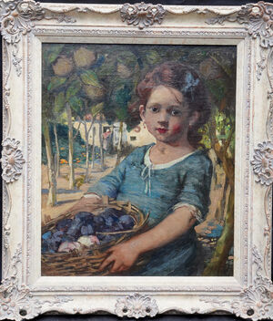 Jessie McGeehan - Glasgow Girl - Richard Taylor Fine Art