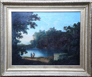 Richard Wilson -  Old Master Capriccio- Richard Taylor Fine Art (2)