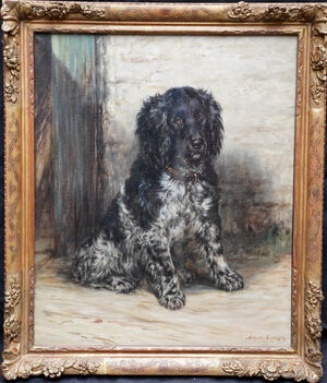 Robert Morley - Spaniel Dog Portrait -  Richard Taylor Fine Art