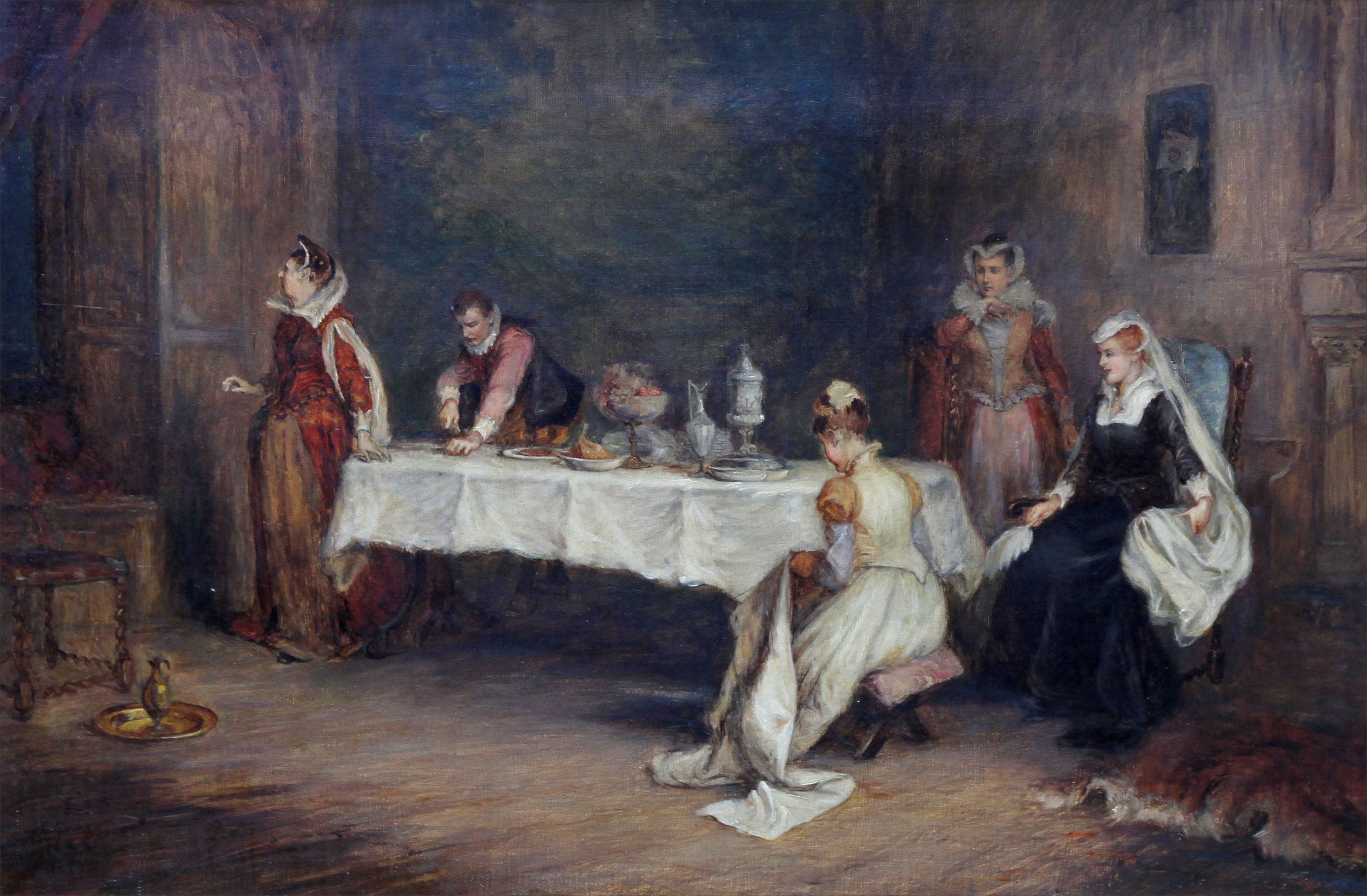 George Hay Mary Queen Of Scots In Holyrood Richard Taylor Fine Art