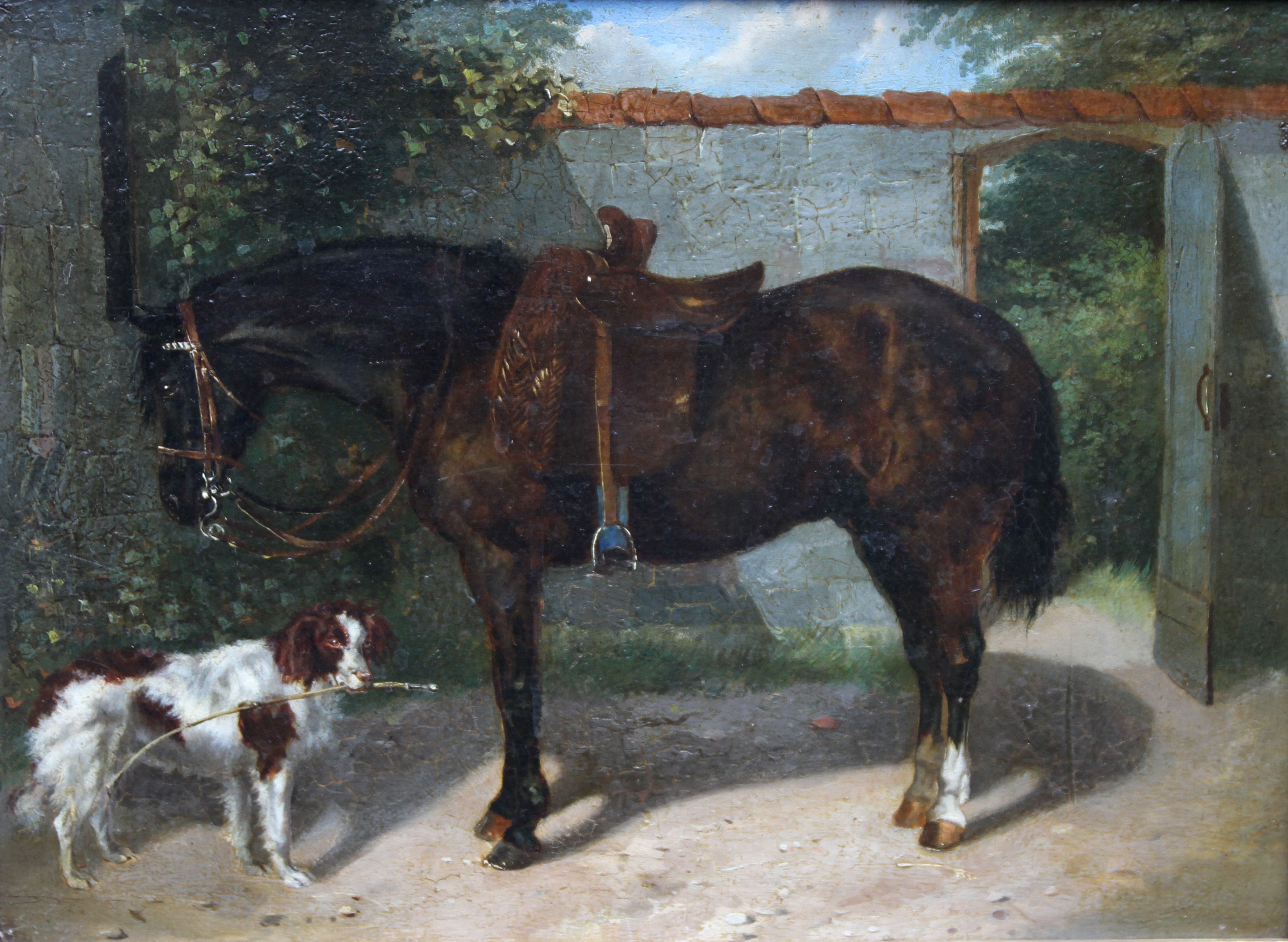 John Frederick Herring Horse and Dog Richard Taylor Fine Art