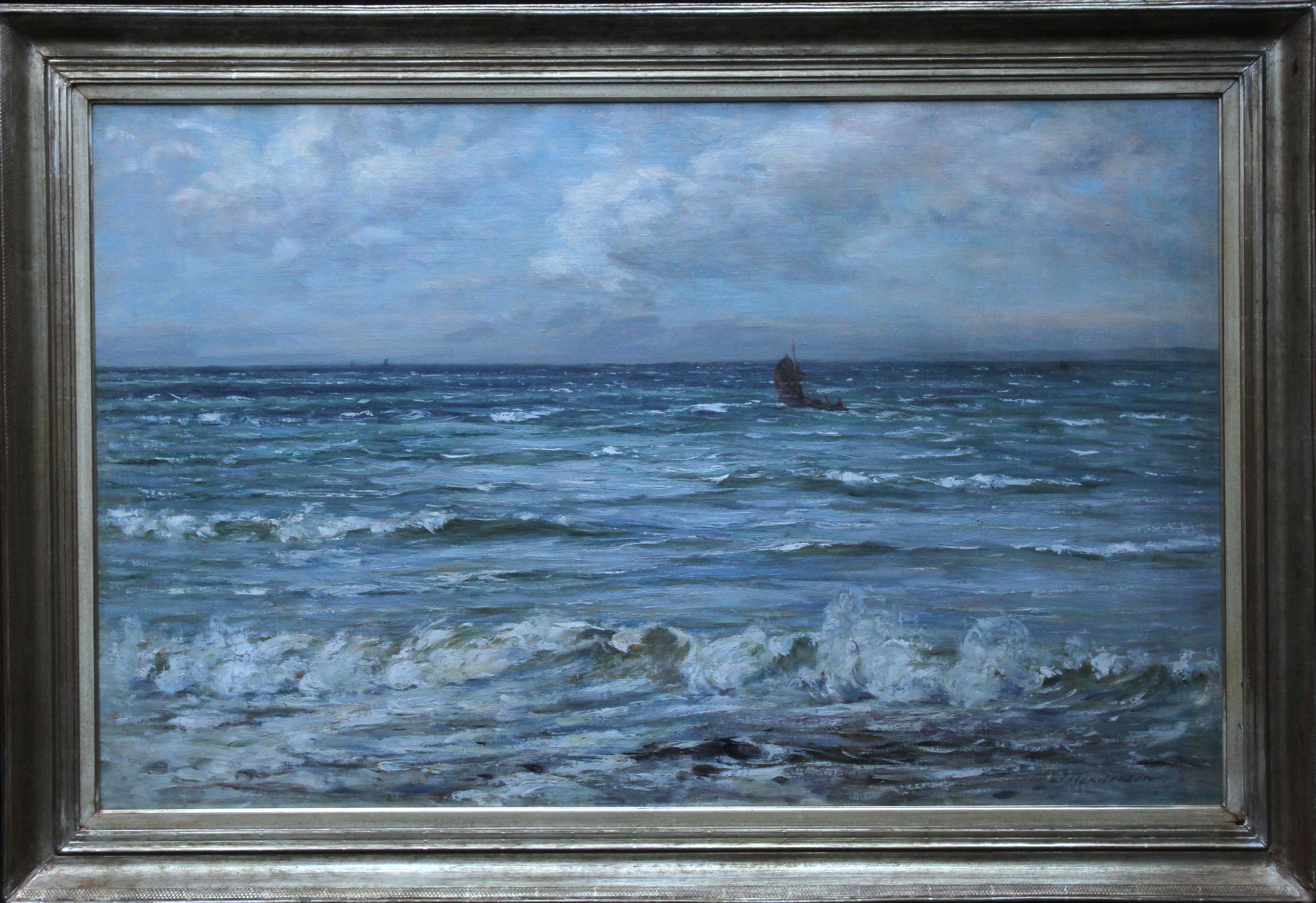nedbryder uøkonomisk diagonal Joseph Henderson - Scottish Impressionist Seascape - Richard Taylor Fine Art