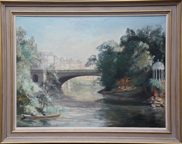 River Landscape by Margaret Maitland Howard Richard Taylor Fine Art