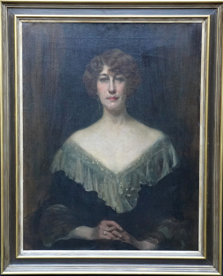 British Portrait of Emily Muirhead at Richard Taylor Fine Art