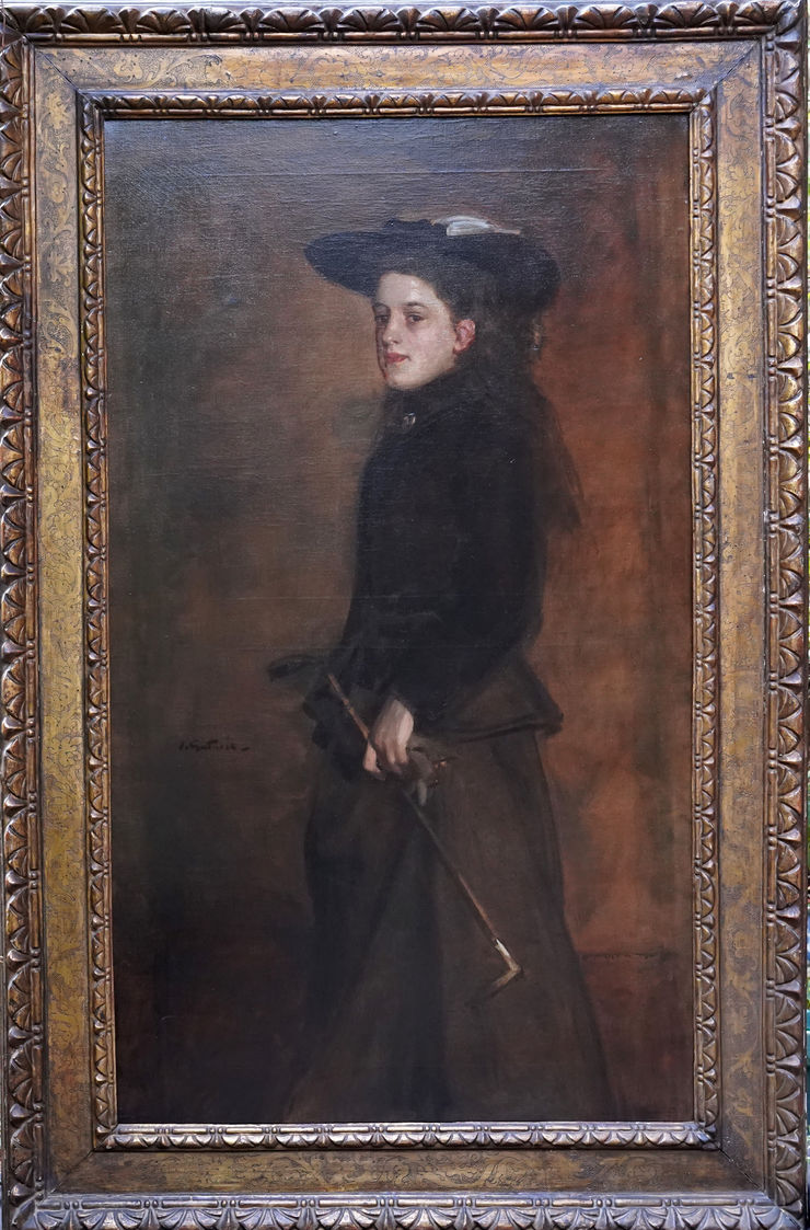 James Guthrie Portrait of Mary Martin Richard Taylor Fine Art