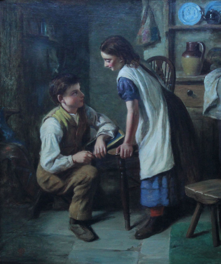 The Marriage Proposal by Joseph Clark Richard Taylor Fine Art