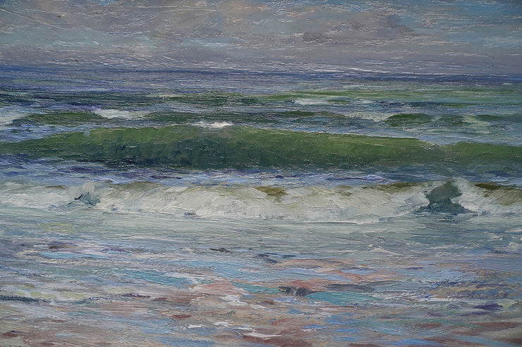 Scottish Edwardian Seascape by William Bradley Lamond  Richard Taylor Fine Art