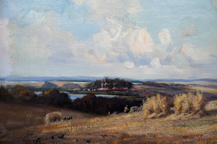 Scottish Edwardian Impressionist Landscape by J A Henderson Tabert Richard Taylor Fine Art