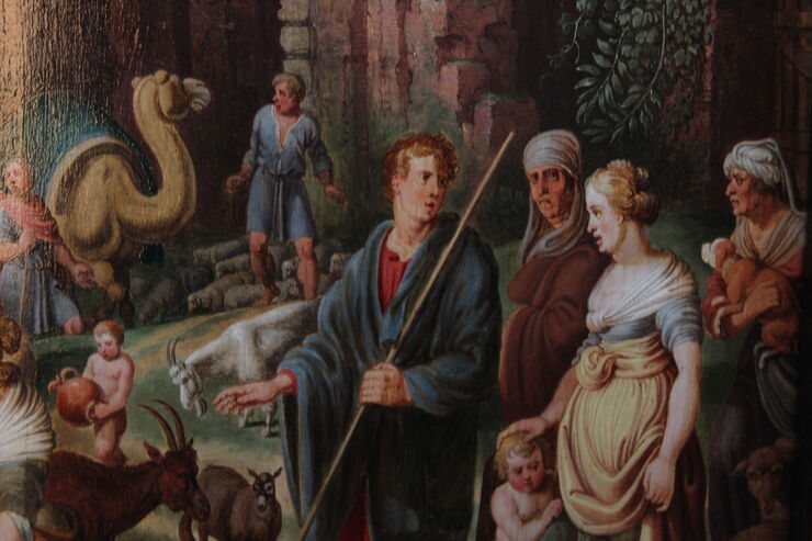 Religious Old Master  by Willem van Nieulandt at Richard Taylor Fine Art