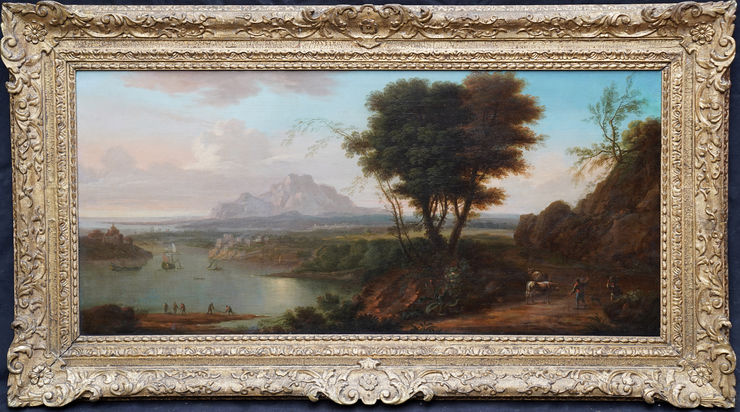 Dutch Old Master Italian Landscape by Adriaen van Diest at Richard Taylor Fine Art