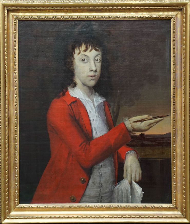British Male Portrait by Alexander Nasmyth at Richard Taylor Fine Art