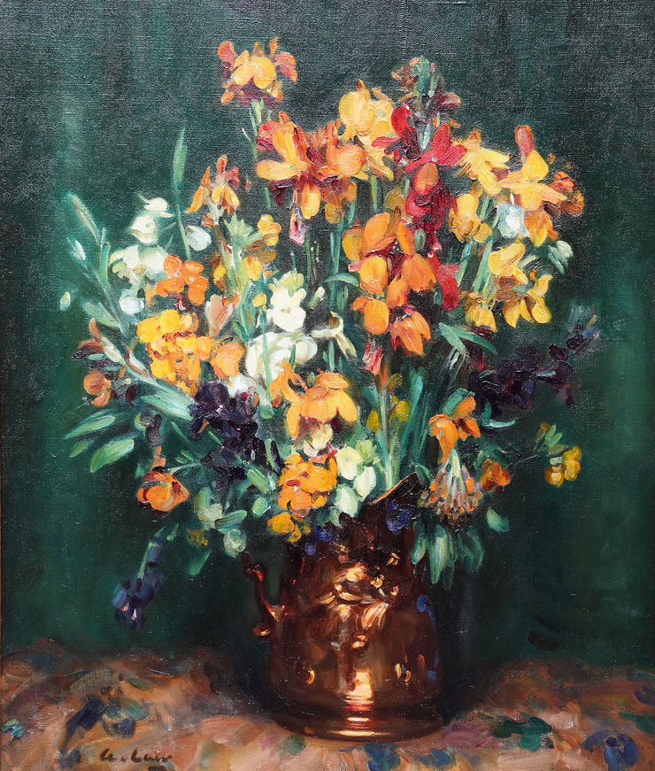 Scottish Twenties Floral by Andrew Law Richard Taylor Fine Art