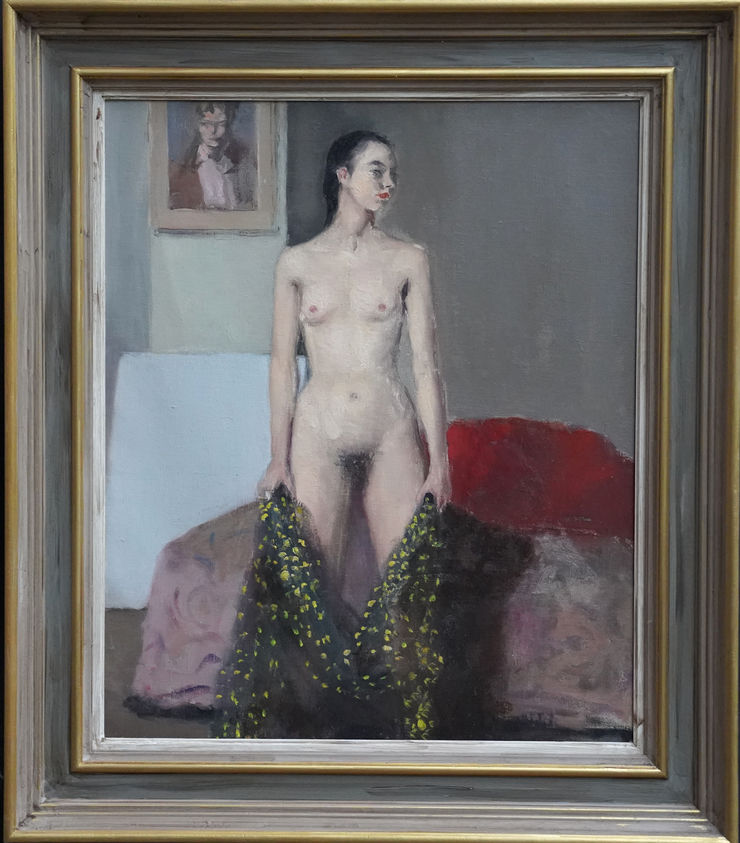 British Nude Portrait by Anthony Devas at Richard Taylor Fine Art