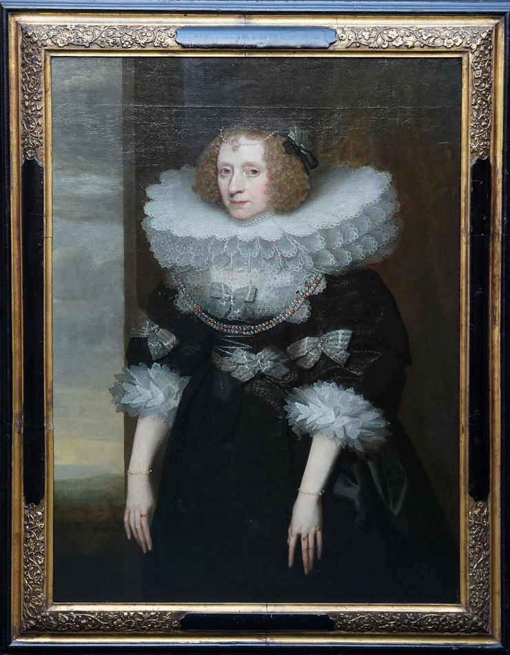 Flemish Portrait by Anthony van Dyck at Richard Taylor Fine Art