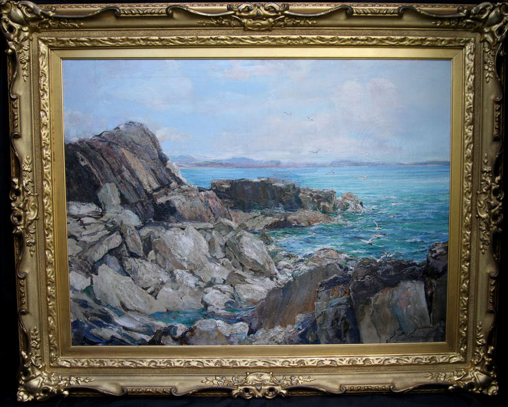archiblad kay iona scotland - richard taylor fine art -richard taylor fine art