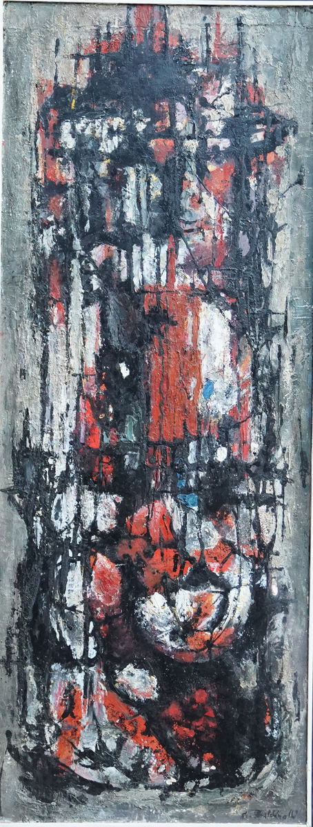 Italian/South African Abstract by Armando Baldinelli at Richard Taylor Fine Art