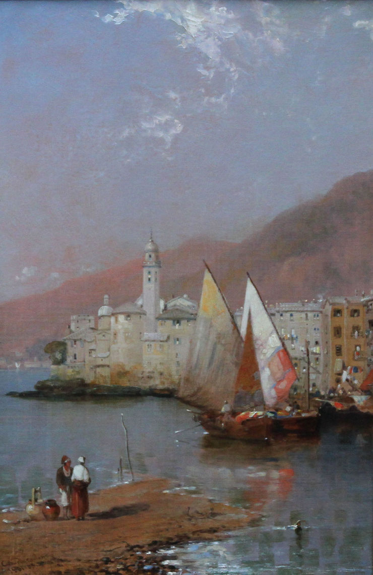 Camogli Italian Riviera by Arthur Meadows Richard Taylor Fine Art