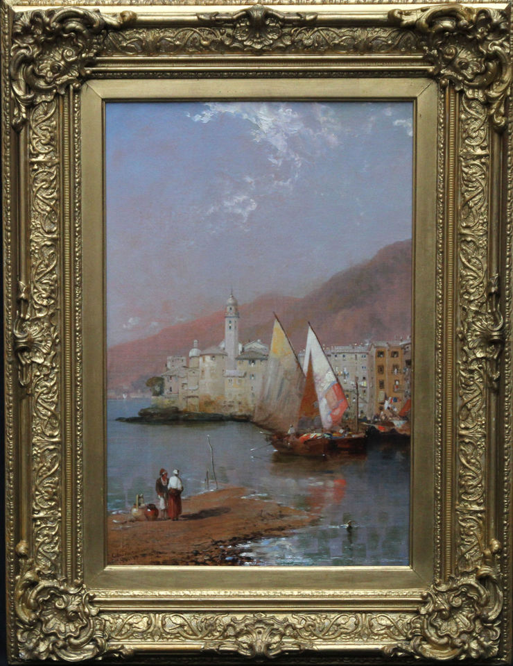 Camogli Italian Riviera by Arthur Meadows available at Richard Taylor Fine Art