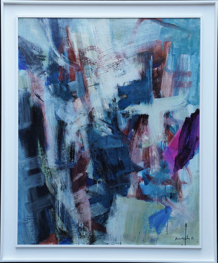 British Abstract Expressionist Art by Bernard Kay at Richard Taylor Fine Art