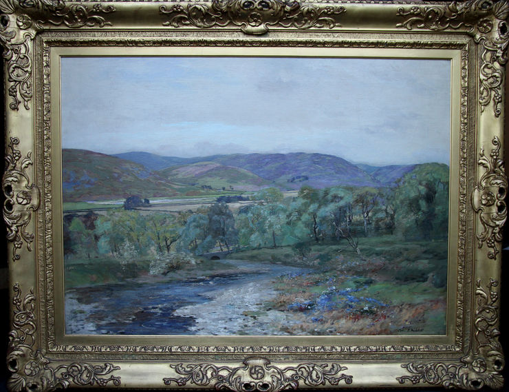 colin gillespie mitchell - perthshire scotland - richard taylor fine art - framed