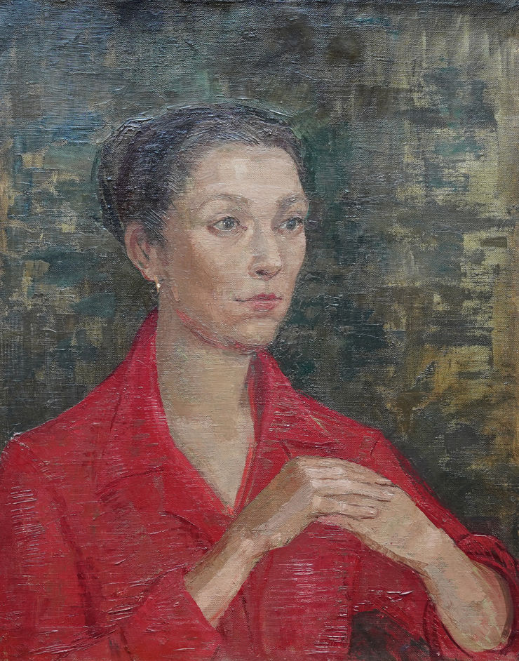 British Fifties Female Portrait by Constance Anne Parker Richard Taylor Fine Art