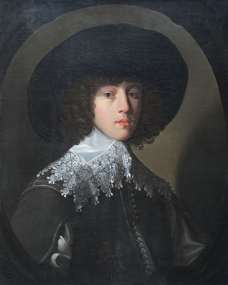 Dutch 17th century Portrait by Gerrard van Honthorst Richard Taylor Fine Art