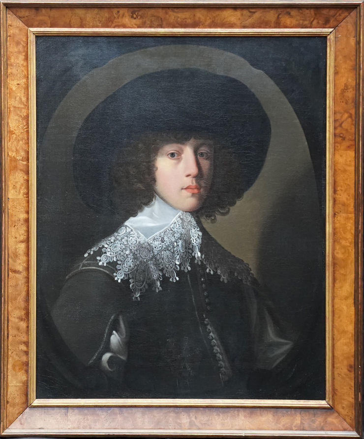 Dutch Male Portrait by  Gerrard van Honthorstat Richard Taylor Fine Art