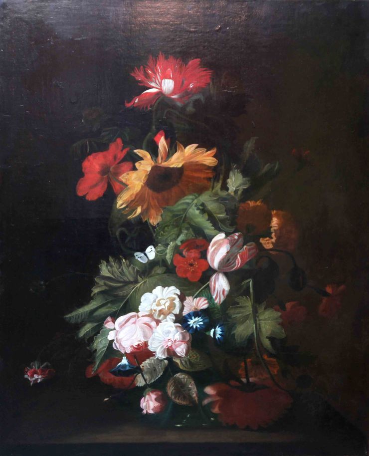 Dutch Golden Age Floral by Cornelius Kick Richard Taylor Fine Art