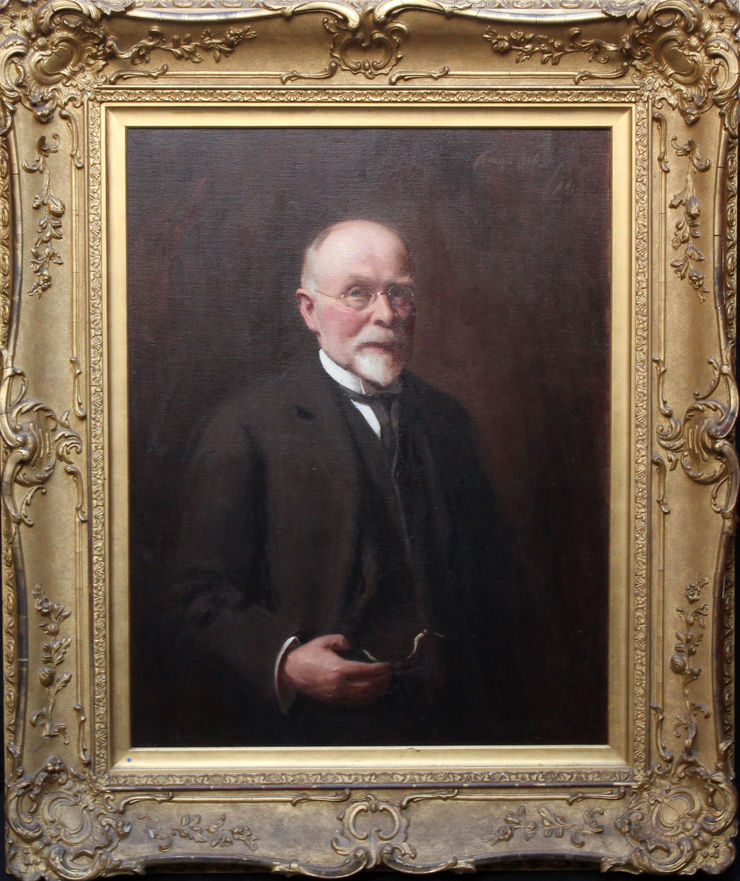 Portrait of Mr R H Sinclair by David Cowan Dobson at Richard Taylor Fine Art