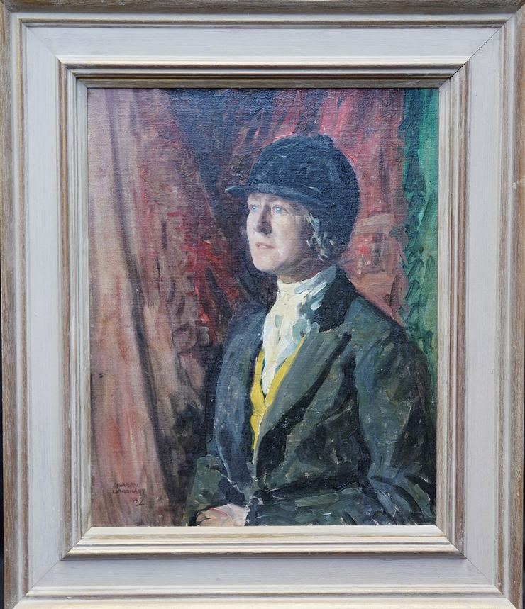 British Lady Rider Portrait by David Murray Urquhart Richard Taylor Fine Art