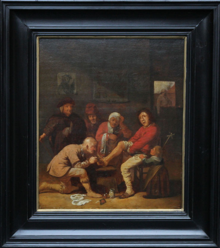 Dutch Old Master  of Surgeon by David Teniers the Younger available at Richard Taylor Fine Art