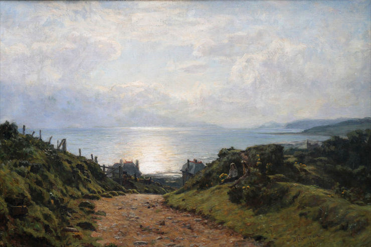 duncan cameron- scottish coastal landscape -richard taylor fine art