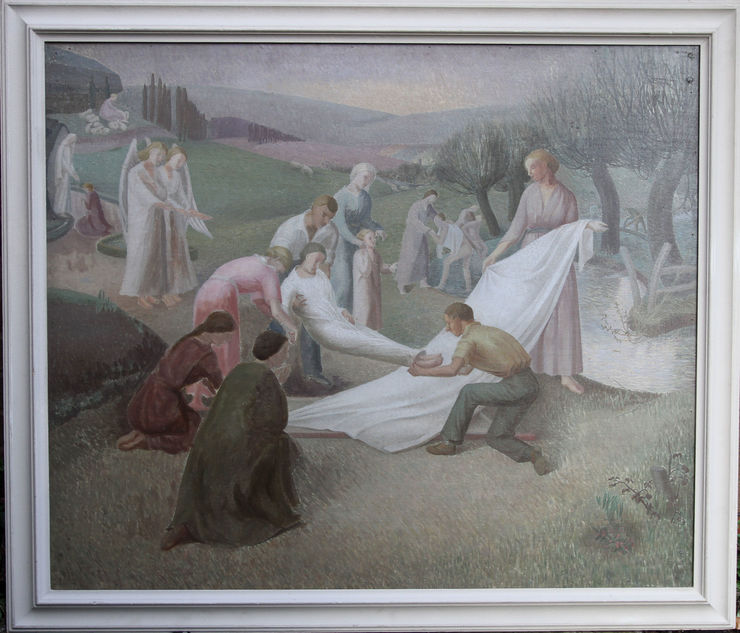 British Art Deco Religious Art by E G Tucker at Richard Taylor Fine Art