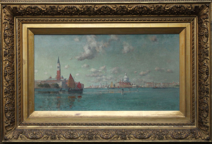 Edward Aubrey Hunt - Victorian Venice 1888 - Richard Taylor Fine Art