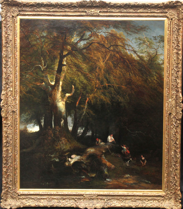 Victorian Landscape by Edward Charles Williams at Richard Taylor Fine Art