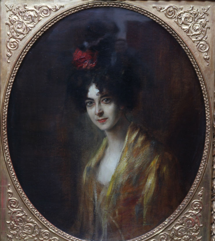 Edwardian Portrait of Clarissa Rose Campbell 'Saharet'  Richard Taylor Fine Art