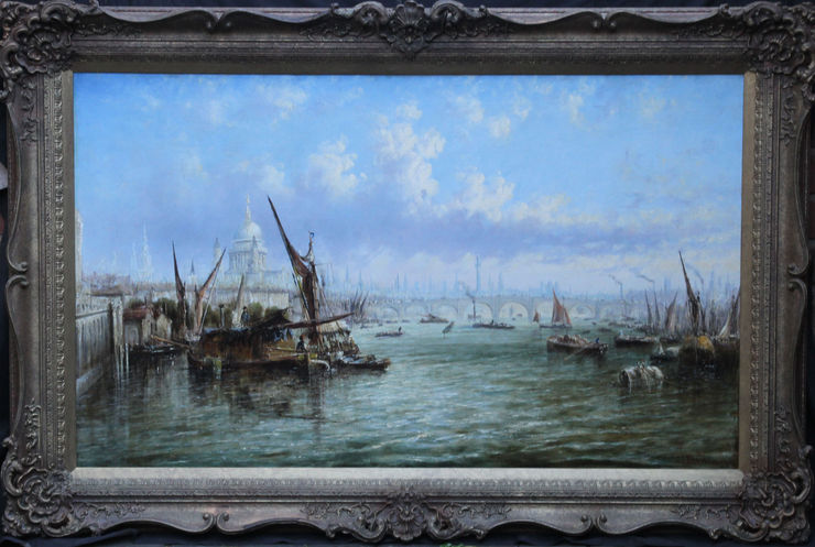 Francis Moltino - Thames Blackfriars Bridge - Richard Taylor Fine Art