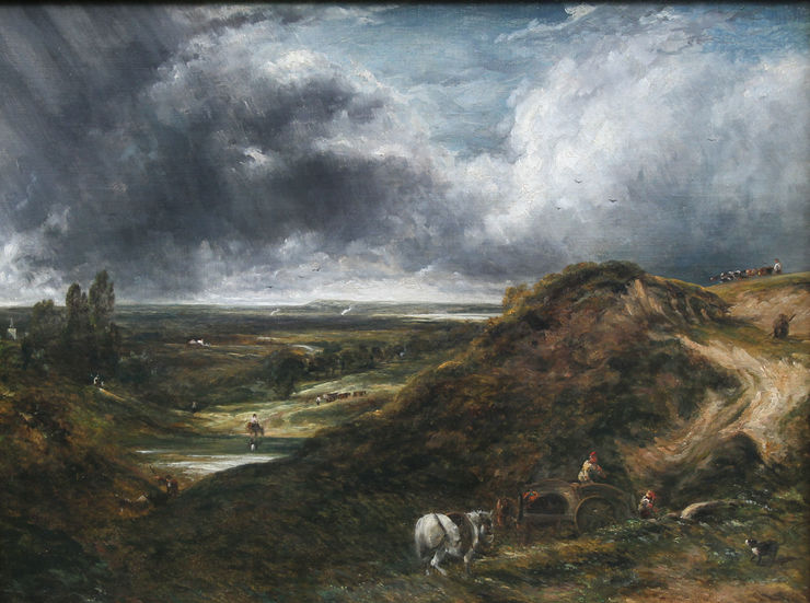 Frederick Waters Watts  - Hampstead Heath - Richard Taylor Fine Art
