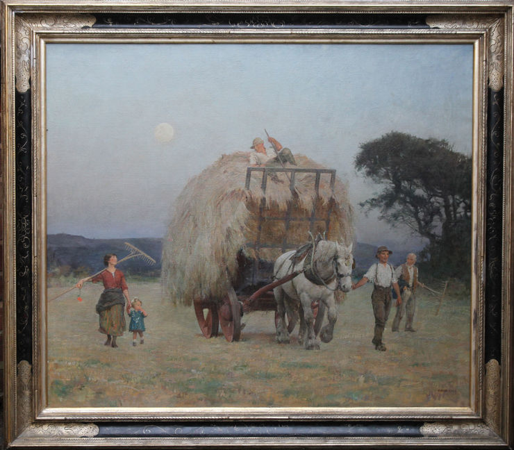 Post Impressionist Landscape by Frederick George Swaish at Richard Taylor Fine Art