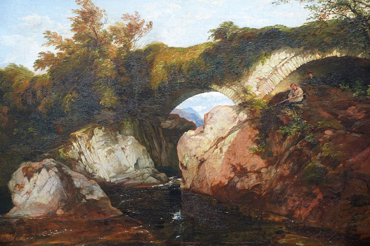 Victorian Welsh River Landscape by George Hickin Richard Taylor Fine Art