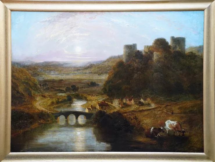 British Landscape by George William Mote at Richard Taylor Fine Art
