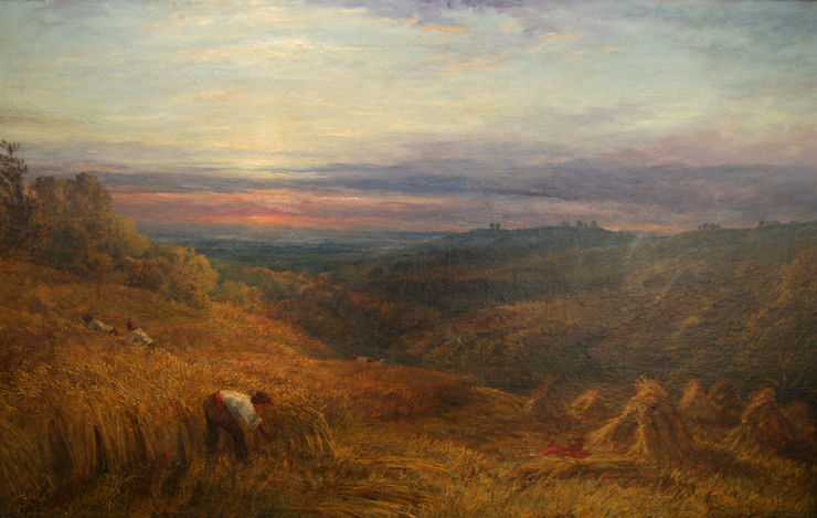 Oft Did The Harvest to The Sickle Yield by George Lucas  Richard Taylor Fine Art