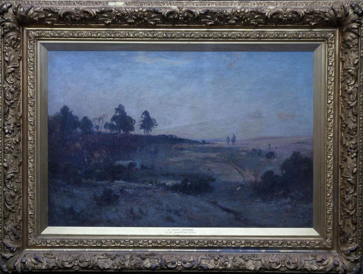 Victorian Scottish Landscape by George Whitton Johnstone at Richard Taylor Fine Art