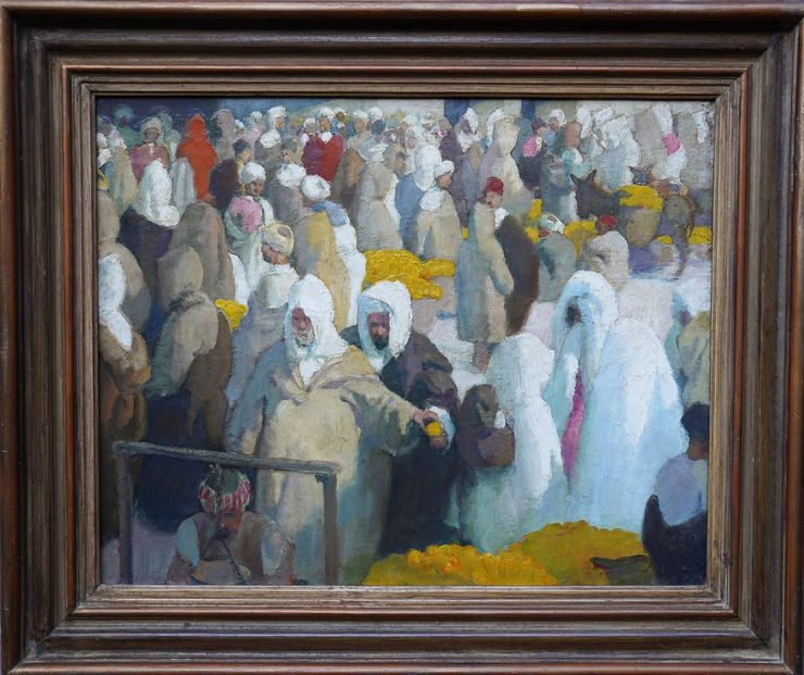 Gerald Spencer Pryse - Arabian Market -  Richard Taylor Fine Art