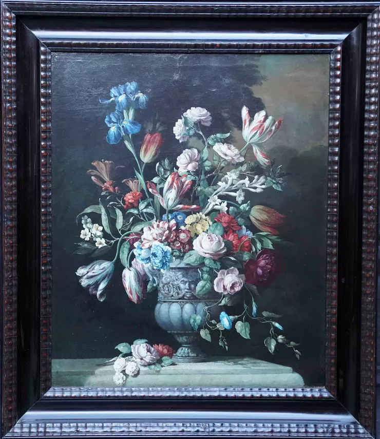 Dutch Still Life of Flowers by Gerard van Spaendonck at Richard Taylor Fine Art
