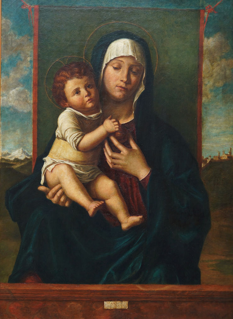 Madonna and Child Old Master by Giovanni Bellini Richard Taylor Fine Art