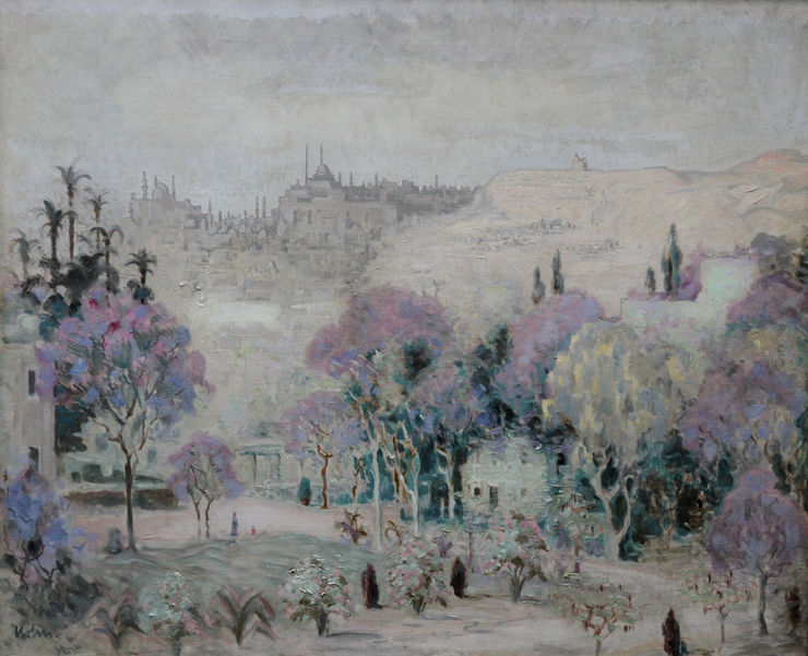 Istanbul Turkey Landscape by Gladys Nolan Richard Taylor Fine Art