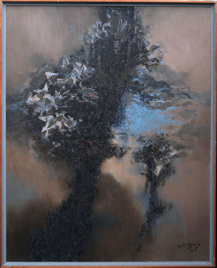 God of Winter Plants by Glyn Morgan at Richard Taylor Fine Art