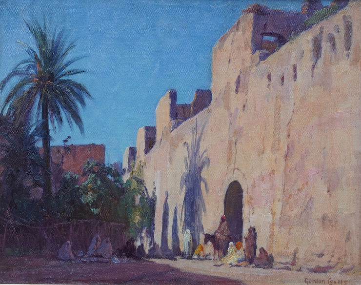 Scottish Edwardian Orientalist Landscape by Gordon Coutts Richard Taylor Fine Art