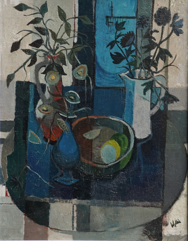 Scottish 1950's Still Life by Gordon Wylie Richard Taylor Fine Art